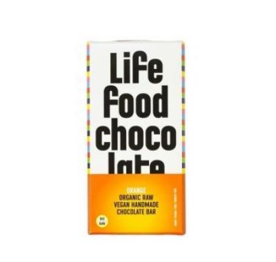 LIFEFOOD Chocolate BIO pomerančová 70 g, LIFEFOOD, Chocolate, BIO, pomerančová, 70, g