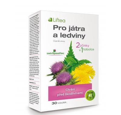 Liftec Liftea pro játra a ledviny 30 tobolek, Liftec, Liftea, játra, ledviny, 30, tobolek