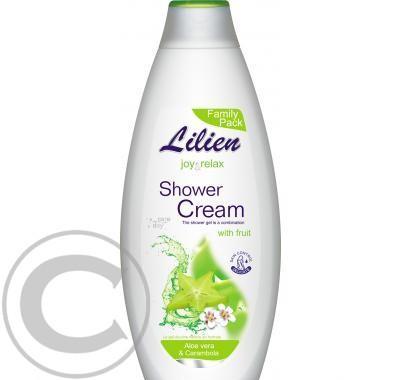 Lilien krémový sprchový gel Aloe Vera & Carambola 750ml