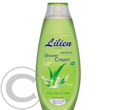 Lilien krémový sprchový gel Aloe Vera & milk 400ml, Lilien, krémový, sprchový, gel, Aloe, Vera, &, milk, 400ml