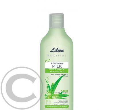 Lilien odličovací mléko pro suchou a citlivou pleť Aloe Vera 200ml