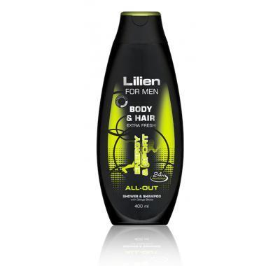 Lilien Sprchový gel pro muže All Out 400 ml, Lilien, Sprchový, gel, muže, All, Out, 400, ml