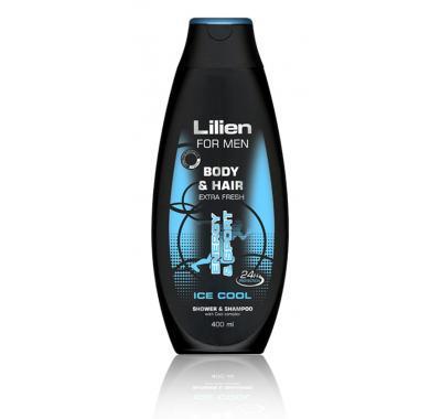 LILIEN sprchový gel pro muže Ice cool 400 ml