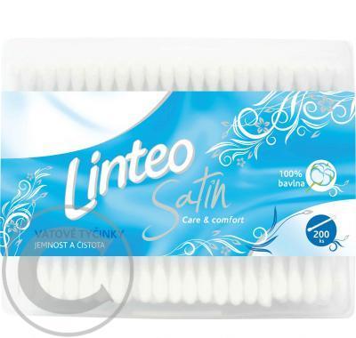 LINTEO Vatové tyčinky v krabici 200 kusů, LINTEO, Vatové, tyčinky, krabici, 200, kusů