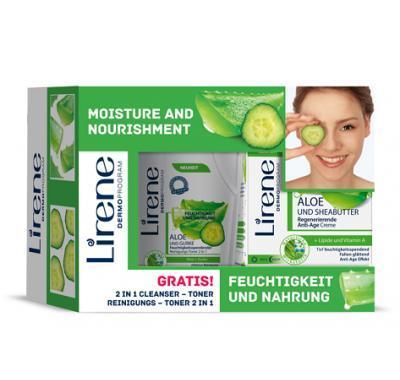 LIRENE balíček – aloe krém 50 ml a tonikum 125 ml, LIRENE, balíček, –, aloe, krém, 50, ml, tonikum, 125, ml