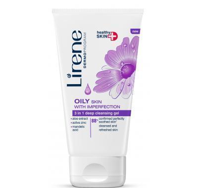 Lirene HS  Mastná pleť čistící gel 150 ml, Lirene, HS, Mastná, pleť, čistící, gel, 150, ml