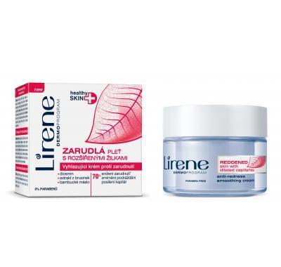 LIRENE HS  Vyhlazující krém proti zarudnutí Rozšířené žilky 50 ml, LIRENE, HS, Vyhlazující, krém, proti, zarudnutí, Rozšířené, žilky, 50, ml