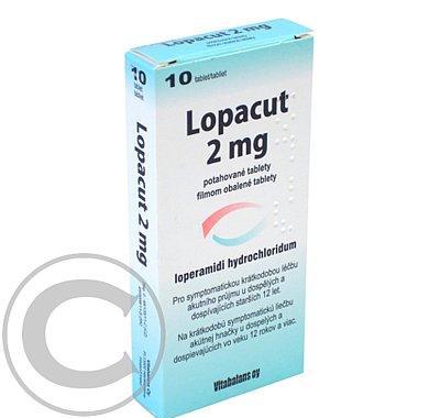 LOPACUT 2 MG  10X2MG Potahované tablety, LOPACUT, 2, MG, 10X2MG, Potahované, tablety