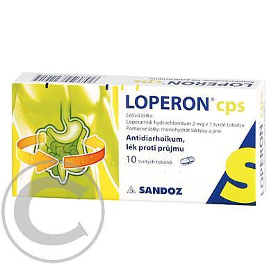 LOPERON CPS  10X2MG Tobolky, LOPERON, CPS, 10X2MG, Tobolky