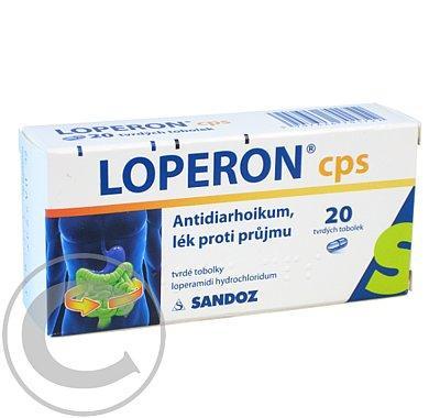 LOPERON CPS  20X2MG Tobolky, LOPERON, CPS, 20X2MG, Tobolky