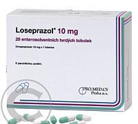 LOSEPRAZOL 10 MG  28X10MG Tobolky, LOSEPRAZOL, 10, MG, 28X10MG, Tobolky