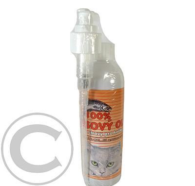 Lososový olej 100% kočka 200ml, Lososový, olej, 100%, kočka, 200ml