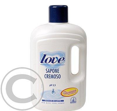 LOVE SAPONE RICARICA LATTE 2000 ml (náhradní náplň), LOVE, SAPONE, RICARICA, LATTE, 2000, ml, náhradní, náplň,