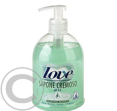 LOVE SOAP MUSCHIO BIANCO 500 ml (pH neutrální mýdlo, bílý muškát)
