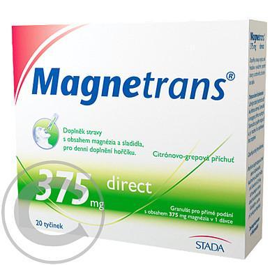 MAGNETRANS 375mg 20 tyčinek granulátu, MAGNETRANS, 375mg, 20, tyčinek, granulátu