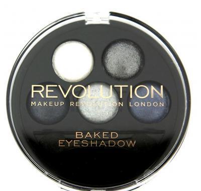 Makeup Revolution 5 Baked Eyeshadows Bang Bang - paletka 5 zapečených očních stínů 4g