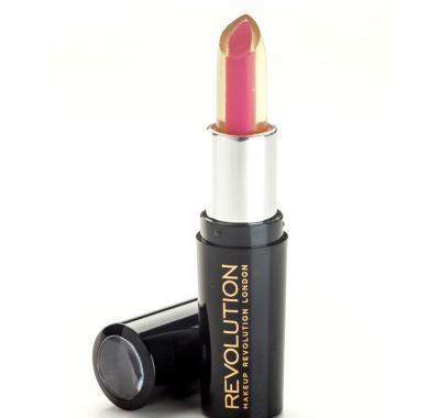 Makeup Revolution Amazing Care Lipstick Electric Love - rtěnka s vnější vrstvrou arganového oleje 3 g