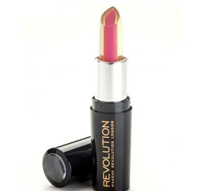 Makeup Revolution Amazing Care Lipstick Electric Love - rtěnka s vnější vrstvrou arganového oleje 3 g, Makeup, Revolution, Amazing, Care, Lipstick, Electric, Love, rtěnka, vnější, vrstvrou, arganového, oleje, 3, g