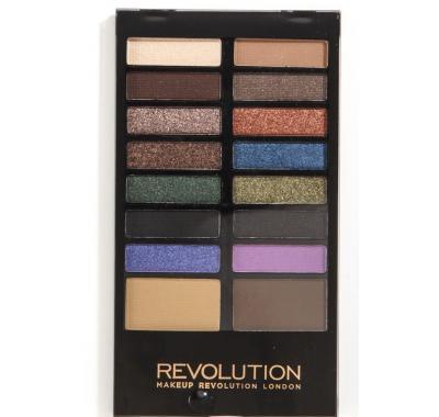 Makeup Revolution Awesome Eyeshade and eyebrow palette Lock & Load - paletka oční stínů & úprava obočí 5,7 g