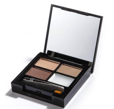Makeup Revolution Focus & Fix Brow Kit Light Medium - sada pro úpravu obočí 5.8g