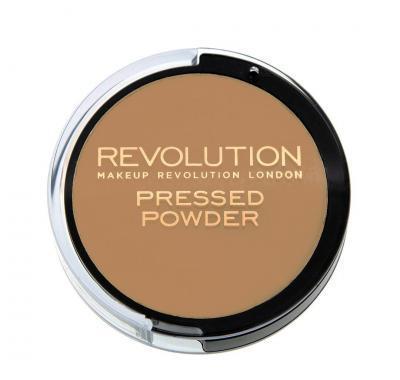 Makeup Revolution Pressed Powder Warm - pudr lisovaný 6,8 g, Makeup, Revolution, Pressed, Powder, Warm, pudr, lisovaný, 6,8, g