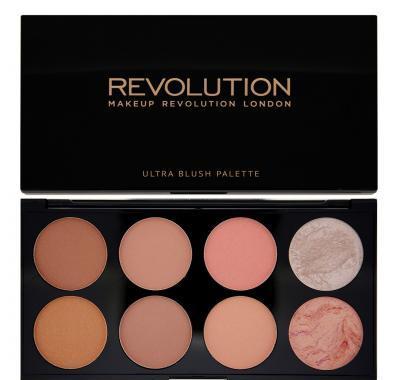 Makeup Revolution Ultra Blush Palette Hot Spice - paletka tvářenek, Makeup, Revolution, Ultra, Blush, Palette, Hot, Spice, paletka, tvářenek