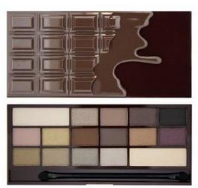 Makeup Revolution Zázračná paletka očních stínů Tmavá čokoláda