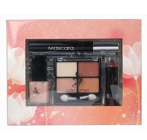 Makeup Trading Nice Set Rose  34g 4x 1,5g Eyeshadows   3g Lipstick   15ml Nail Polish
