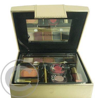 Makeup Trading Pink Tablet  21,7g 1x Lak na nehty   5x Oční stíny   1x Tvářenka    2x Lesk na rty   Aplikátory   Kosmetický kufřík