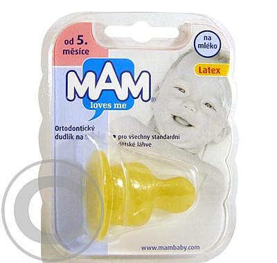 MAM Dudlík na mléko od 5.m. L/1ks M280511, MAM, Dudlík, mléko, od, 5.m., L/1ks, M280511