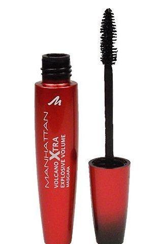 Manhattan Mascara Volcano Xtra Explosive Volume  10ml Odstín Black černá, Manhattan, Mascara, Volcano, Xtra, Explosive, Volume, 10ml, Odstín, Black, černá