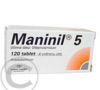 MANINIL 5 TBL 120X5MG, MANINIL, 5, TBL, 120X5MG