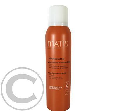 MATIS SUN SPF6 suchý olej na opalování spray 150 ml, MATIS, SUN, SPF6, suchý, olej, opalování, spray, 150, ml