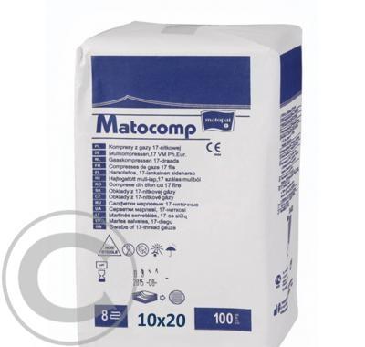 Matocomp 10 x 20cm 100ks komprese z gázy