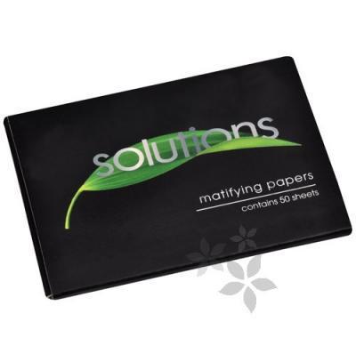 Matující ubrousky Solutions Complete Balance (Matifying paper) 50 ks