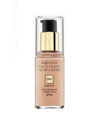 MAX FACTOR Face Finity 3in1 Foundation SPF20 30 ml 60 Sand
