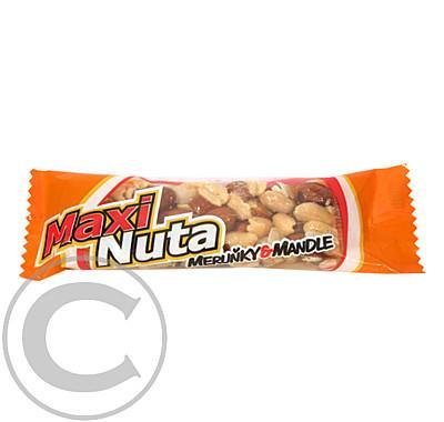 MAXI NUTA Ořechová tyčinka Meruňky a Mandle 35g, MAXI, NUTA, Ořechová, tyčinka, Meruňky, Mandle, 35g