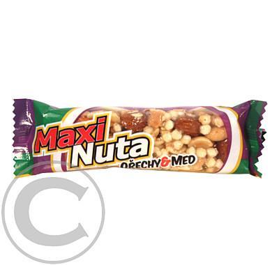 MAXI NUTA Ořechová tyčinka Ořechy & Med 35g, MAXI, NUTA, Ořechová, tyčinka, Ořechy, &, Med, 35g