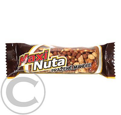 MAXI NUTA Ořechová tyčinka Pražené mandle 35g, MAXI, NUTA, Ořechová, tyčinka, Pražené, mandle, 35g