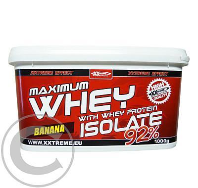 Maximum Whey Protein Isolate 1000 g  banán, Maximum, Whey, Protein, Isolate, 1000, g, banán