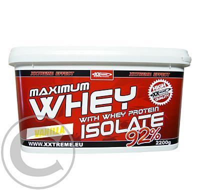 Maximum Whey Protein Isolate 2200 g vanilka