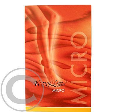 Maxis MICRO-stehenní punčochy s krajkou vel.2N černé se špicí