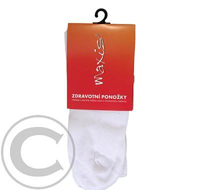 MAXIS - zdravotnické ponožky velikost 26-27 bílé