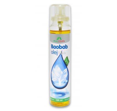 Maxivitalis Bio Baobab olej 100 ml s dávkovačem, Maxivitalis, Bio, Baobab, olej, 100, ml, dávkovačem