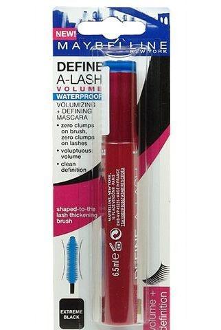 Maybelline Mascara Define A Lash Waterproof  6,5 Odstín Black černá