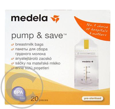 MEDELA Sáčky na zamrazování mateřského mléka 145ml 20ks, MEDELA, Sáčky, zamrazování, mateřského, mléka, 145ml, 20ks