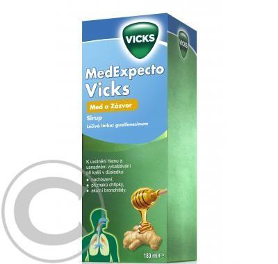 MedExpecto Vicks sirup med a zázvor (180 ml)