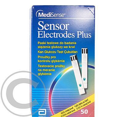 MediSense Sensor Electrodes Plus proužky testovací 50 ks