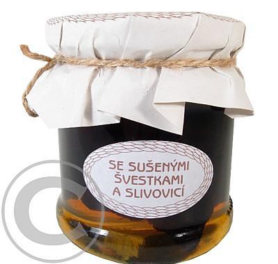 Medová chuťovka se suš. švestkami a slivovicí 230g, Medová, chuťovka, se, suš., švestkami, slivovicí, 230g