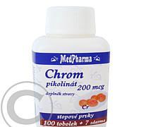 MedPharma Chrom pikolinát 200 mg tob.107, MedPharma, Chrom, pikolinát, 200, mg, tob.107